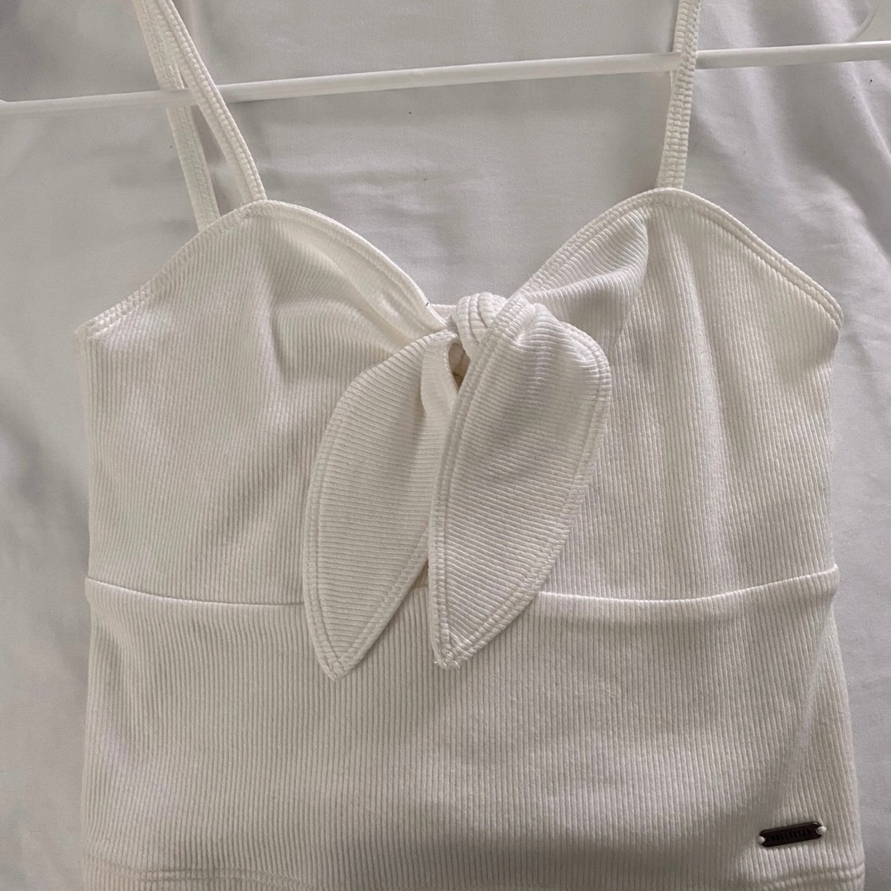 White Hollister Tank Top